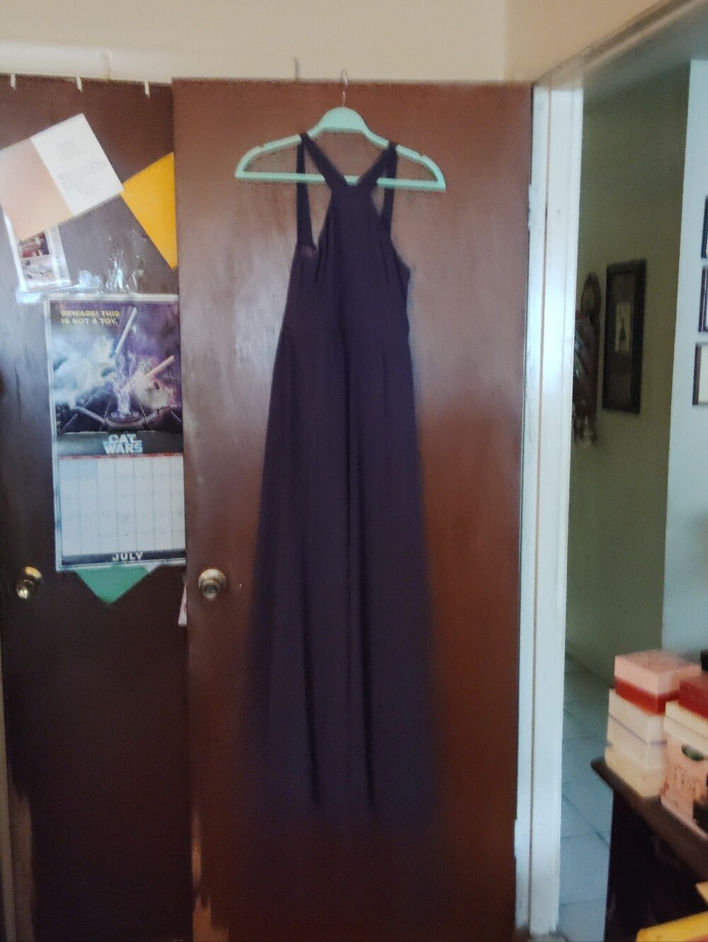 LULUS Air Of Romance Dusty Purple Maxi Dress - Size Medium - Picture 5 of 13